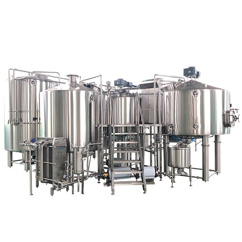 Equipamento de fabricação de cerveja 1500L steam_electric combinado sistema de cervejaria de 3 vasos para fazer cerveja artesanal
